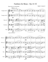 "Fanfares for Brass (Op.61) - 2"