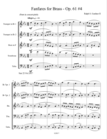 "Fanfares for Brass (Op.61) - 4"