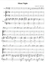 Silent Night (Choir with Cello or Alto Clarinet)