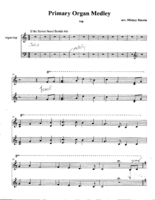 Organ Primary Medley -- (Organ Duet) -- top part