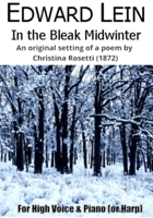 In the Bleak Midwinter: for High Voice & Piano (or Harp)