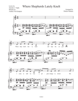 Where Shepherds Lately Knelt