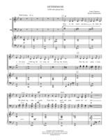 Gethsemane, SATB with flute