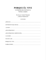 Porque Él Vive, un programa de Pascua para SATB