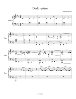 PIANO SOLO - Dusk