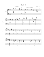 PIANO SOLO - Dusk II (Into the Dark) 