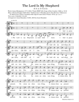 The Lord is My Shepherd / Jehová mi Pastor es