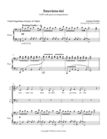 Souviens-toi (SATB)