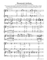 Hosannah Anthem