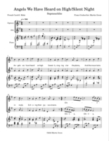 Angels We Have Heard on High-Silent Night - Christmas Duet