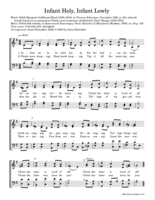 Infant Holy, Infant Lowly