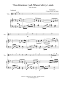 Thou Gracious God, Whose Mercy Lends viola and piano