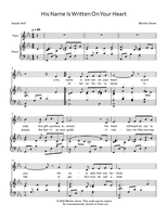 His Name Is Written On Your Heart