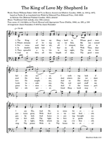 The King of Love My Shepherd Is