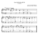 El primer artículo de fe