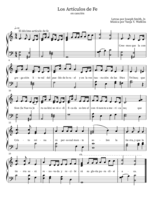 El décimo artículo de fe