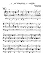 The Lord My Pasture Will Prepare