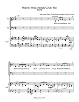 More Holiness Give Me