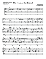 His Voice as the Sound