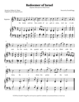 Redeemer of Israel Soprano Descant