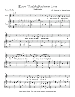 I Know That My Redeemer Lives