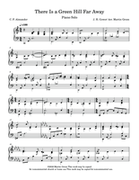 There is a Green Hill Far Away