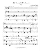 His Eye Is on the Sparrow (SATB)
