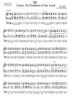 Come, Ye Children of the Lord