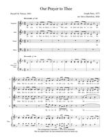 Our Prayer to Thee