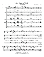 Give Unto the Lord (Psalm 29)