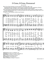 O Come, O Come, Emmanuel / Oh Ven, Oh Ven, Emanuel