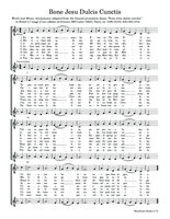 Bone Jesu, Dulcis Cunctis [Good Jesus, Sweet to All]